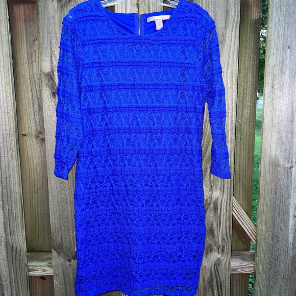 Forever 21 Dresses & Skirts - Forever 21 blue lace dress